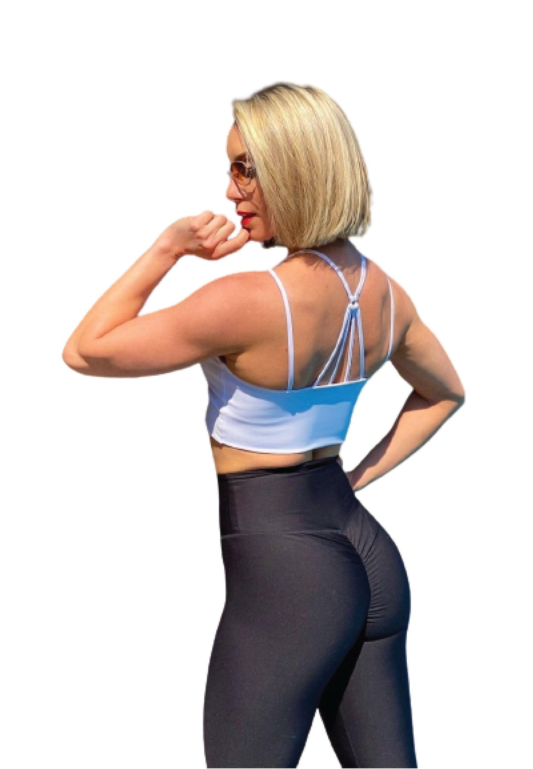 737 Leggings Scrunch butt in nero 3/4