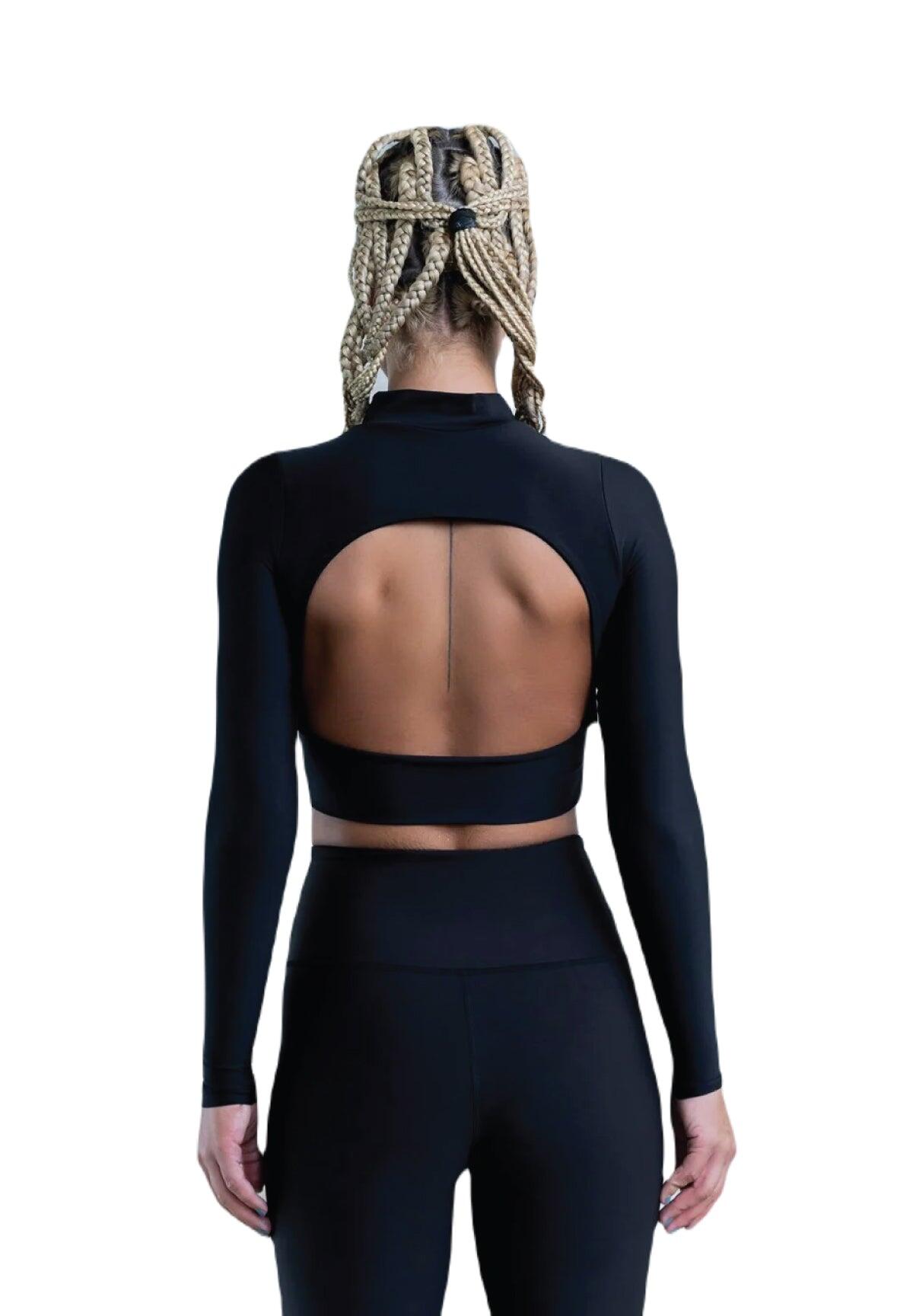 250 Leggings a vita alta in nero 2/4