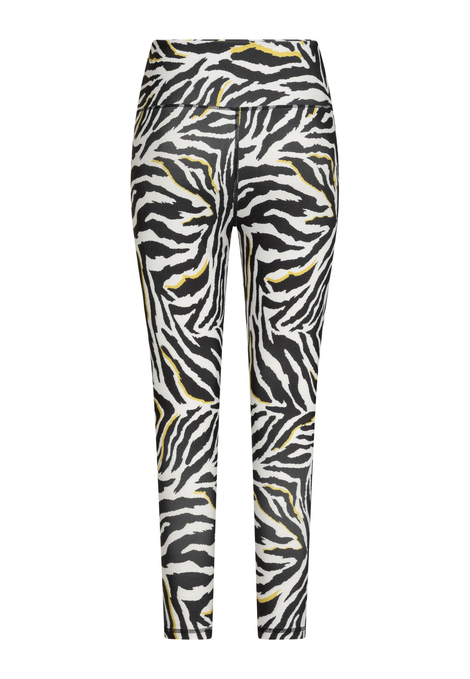 273 Leggings a vita alta in bianco e nero 2/4