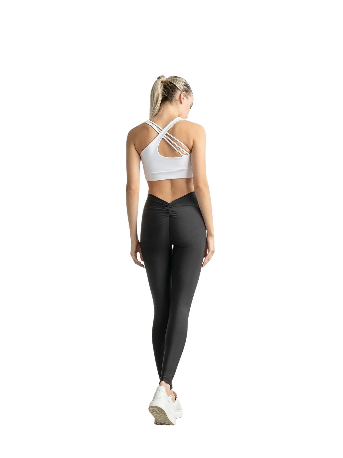 406 VE Leggings Butt Scrunch in nero 4/4