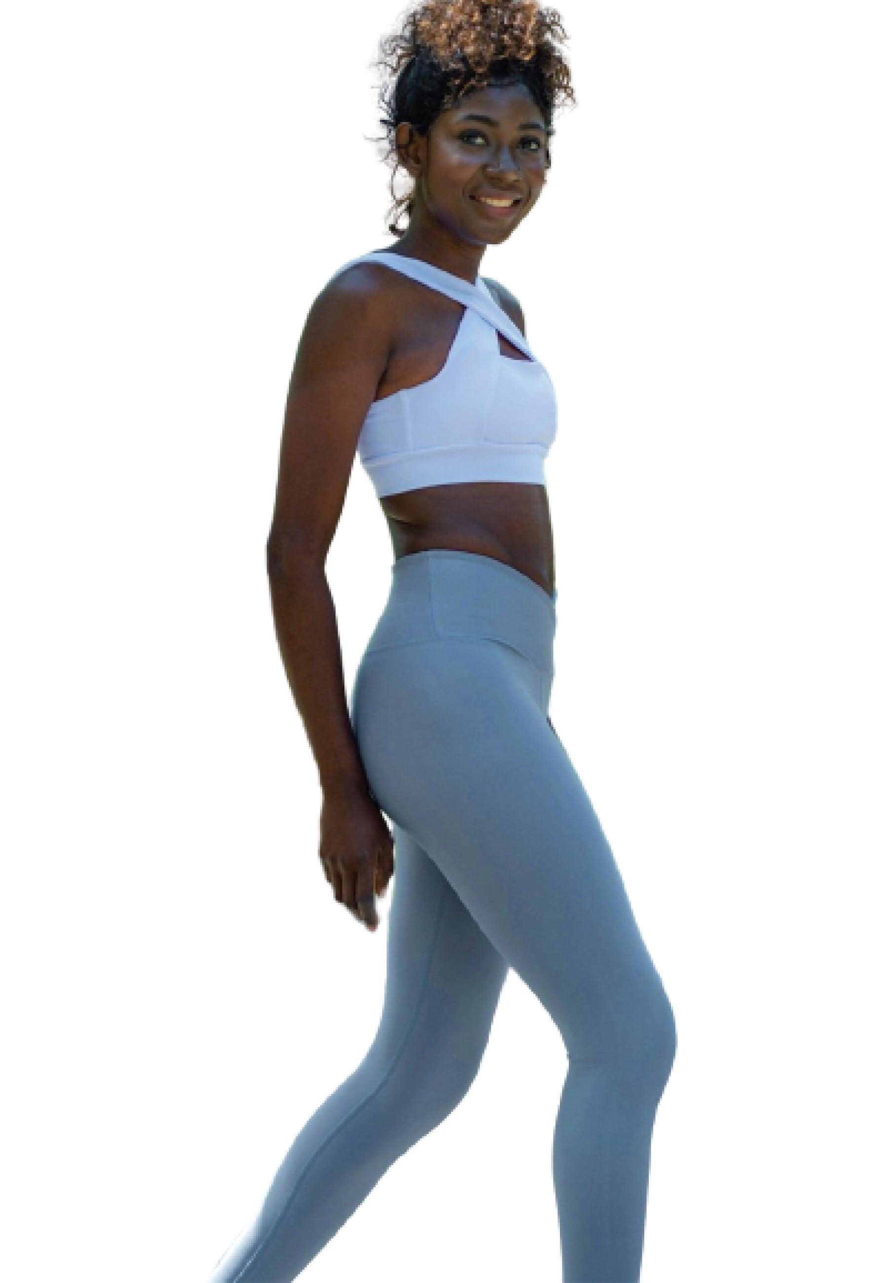 1097 Ve Waist Leggings in blu acqua 2/3