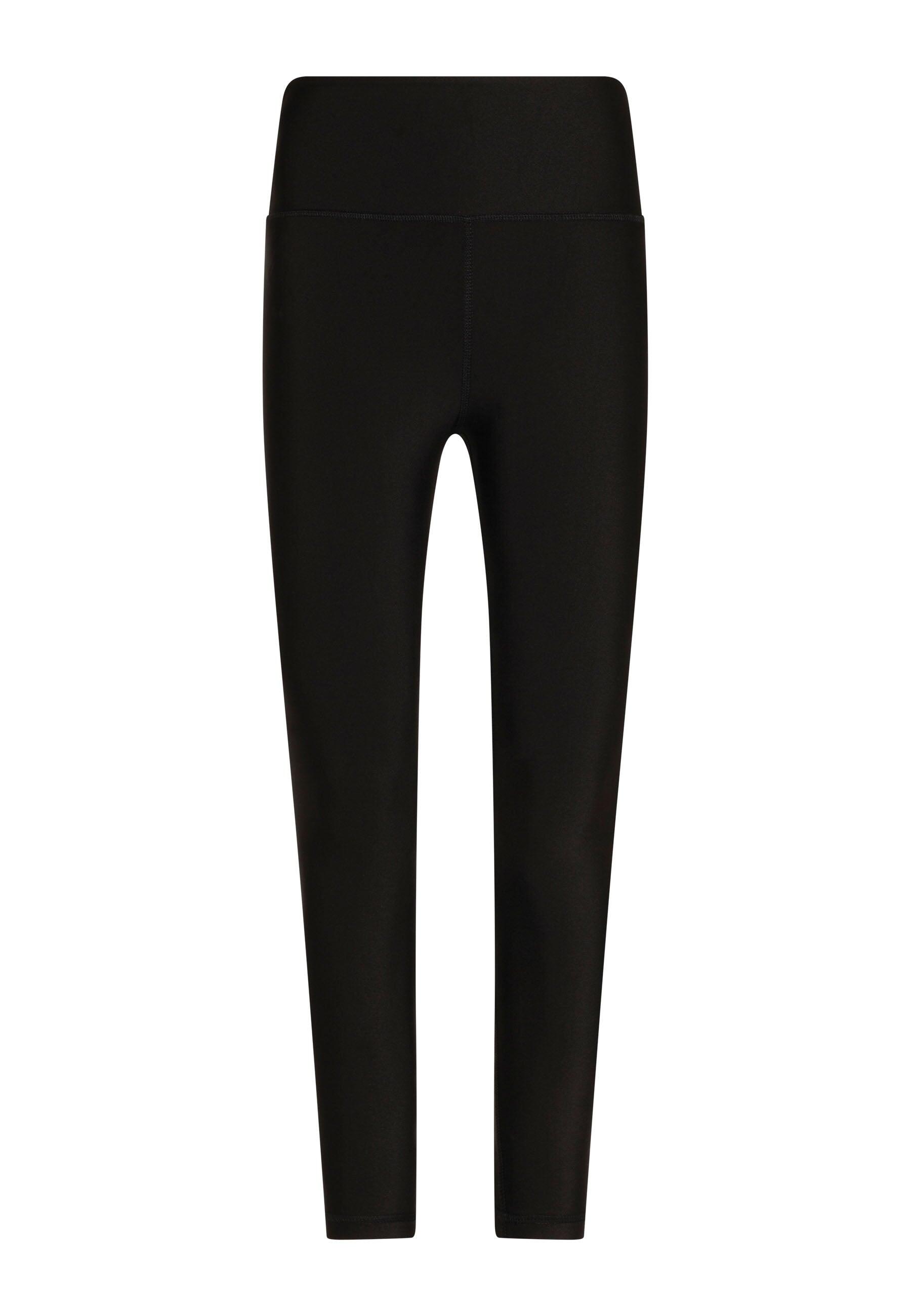 297 Leggings a vita alta in nero 3/4