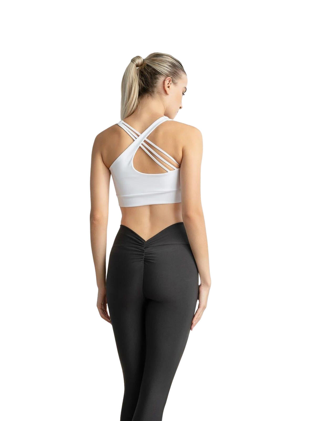 406 VE Leggings Butt Scrunch in nero 2/4