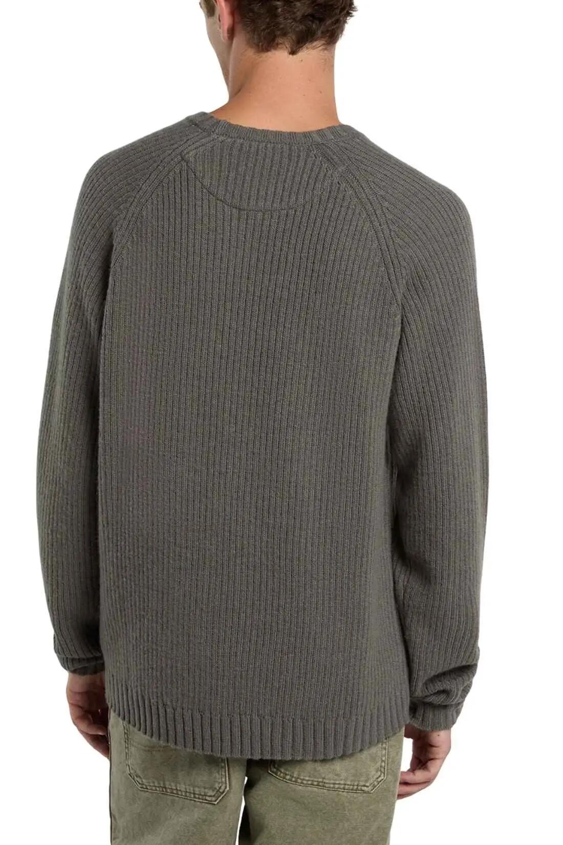Pullover uomo sportswear girocollo relaxed - Blountville - kaki 3/3