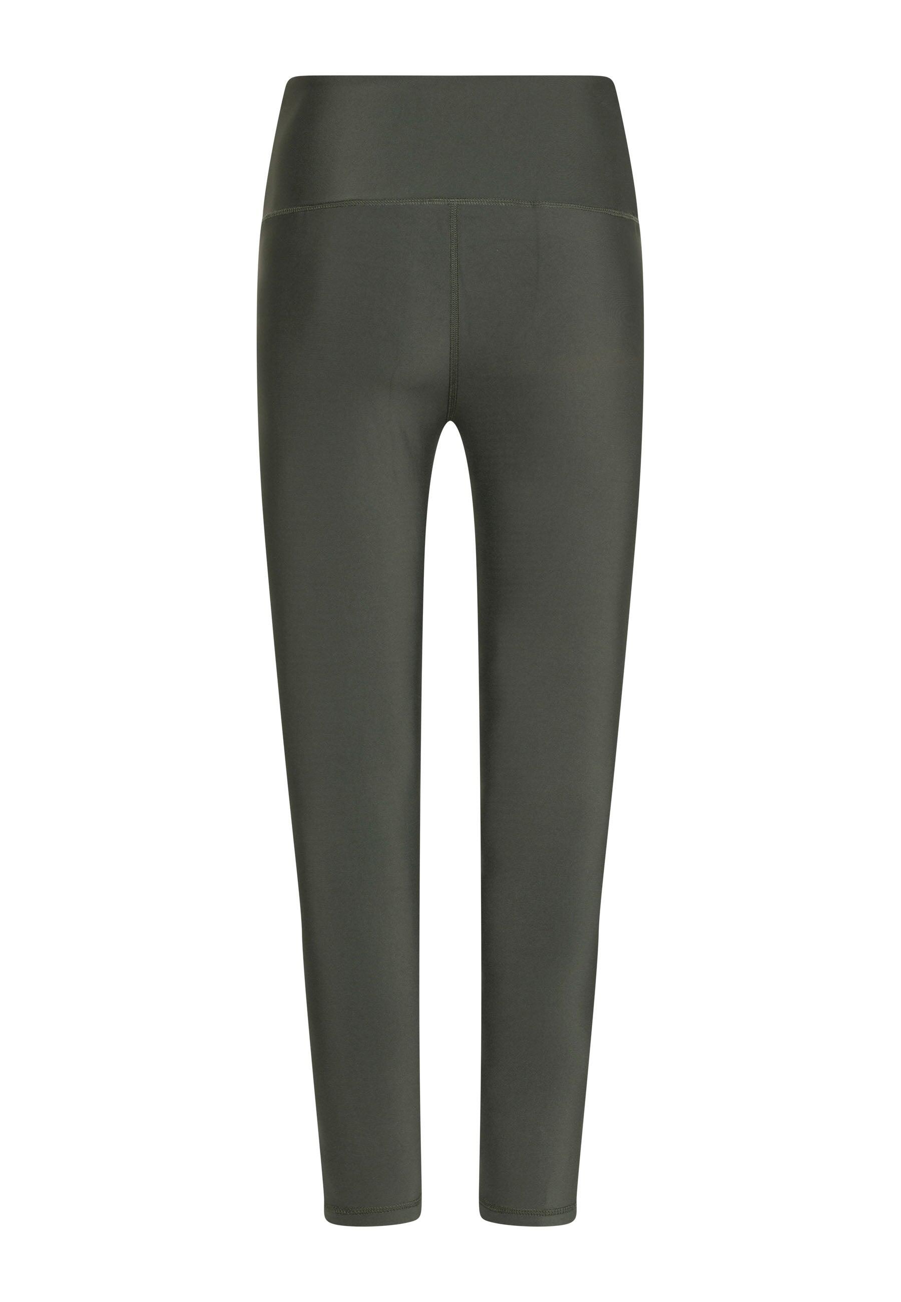 1052 Leggings a vita alta Extra Ve in Khaki 3/4
