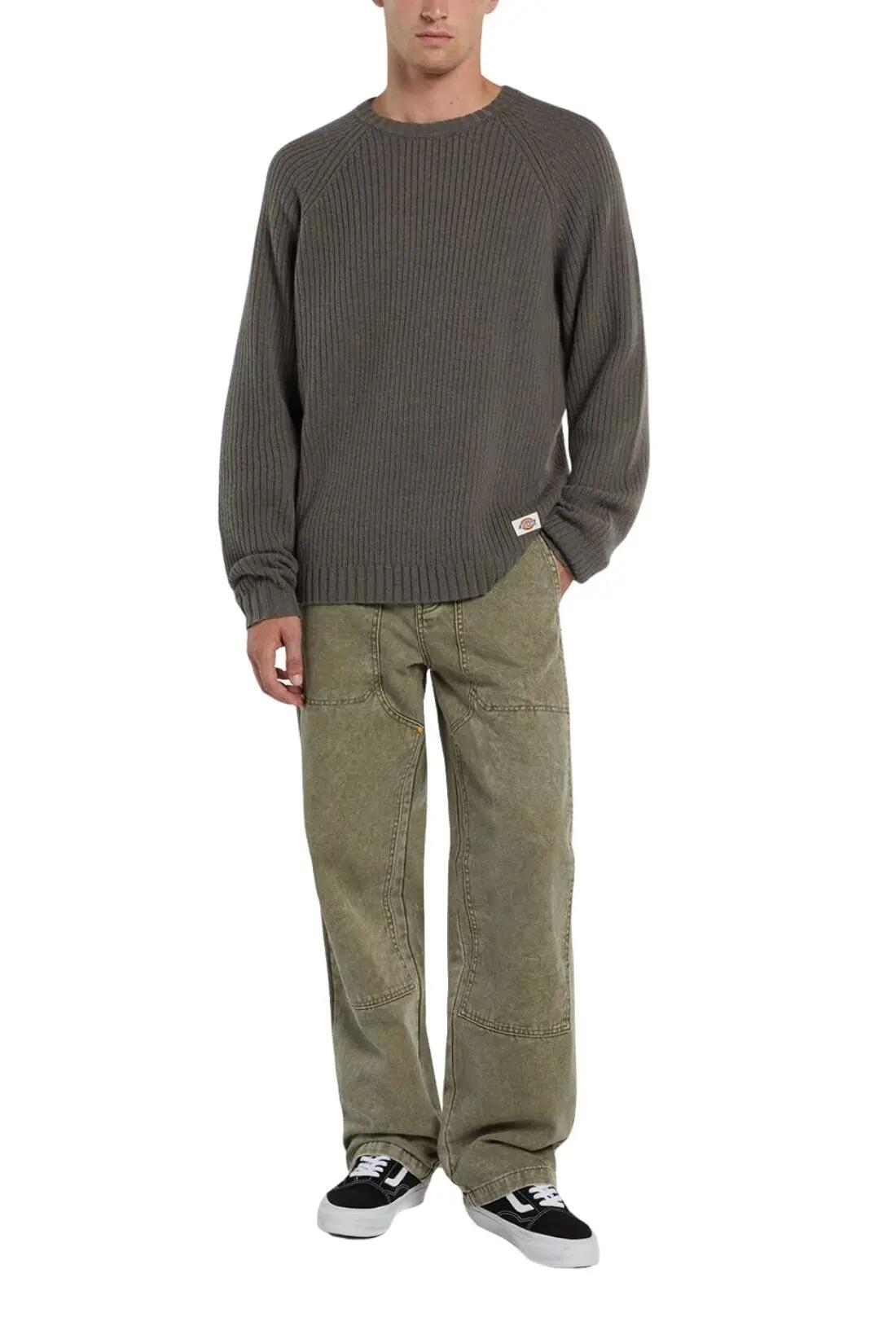 Pullover uomo sportswear girocollo relaxed - Blountville - kaki 2/3
