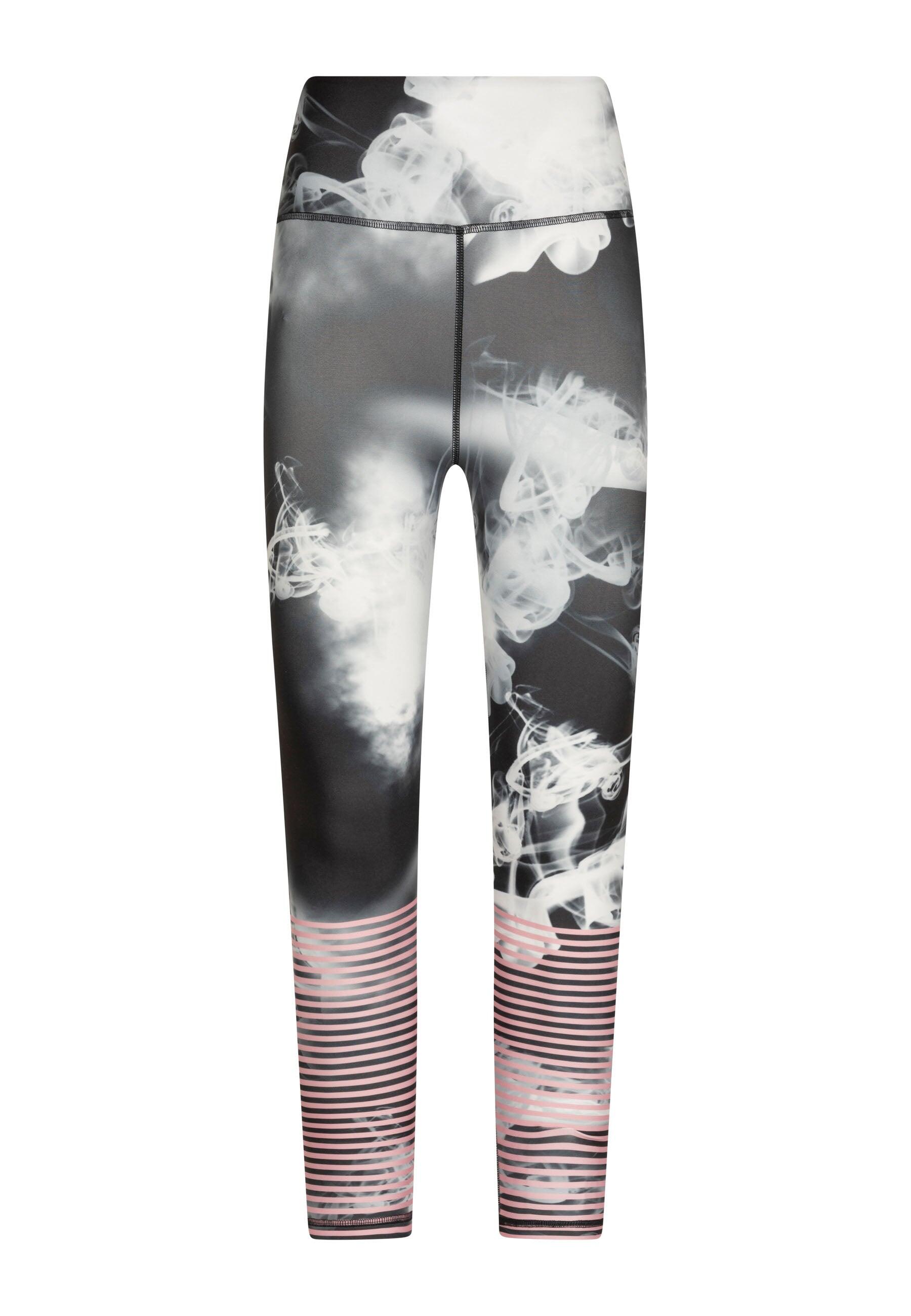 1022 Extra High Waist Leggings in Grau & Rosa 2/4