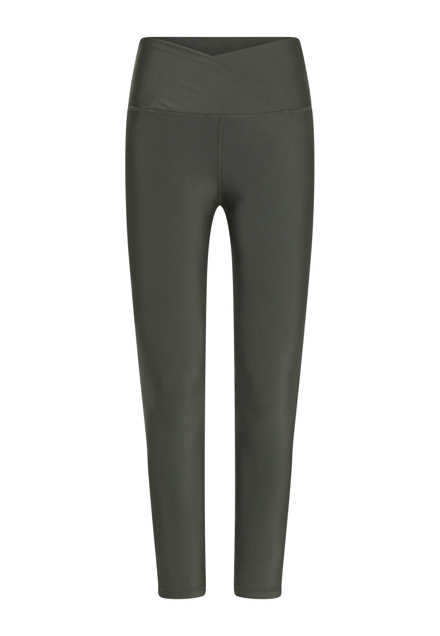 1052 Leggings a vita alta Extra Ve in Khaki 2/4