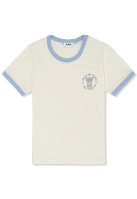T-shirt FILA Marlia Regular Graphic Ringer T-Shirt da donna a maniche corte