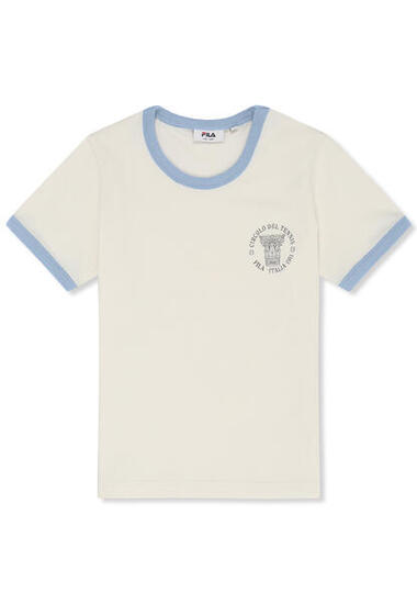 T-shirt FILA Marlia Regular Graphic Ringer T-Shirt da donna a maniche corte