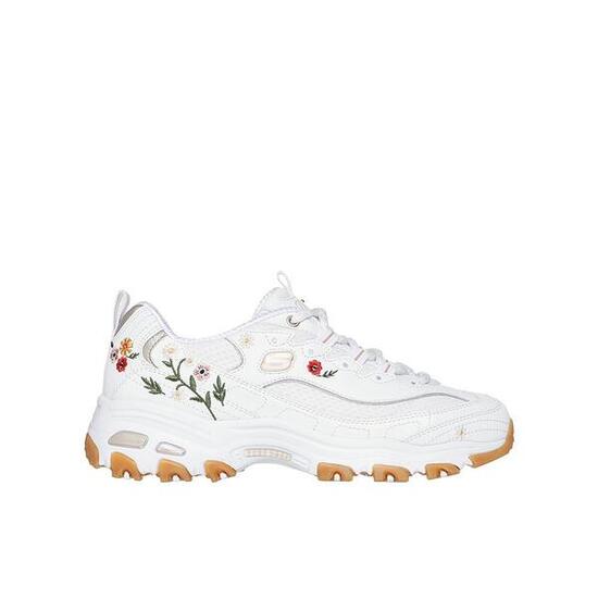 Zapatillas Skechers Mujer D'Lites Spring Bloom Blanco