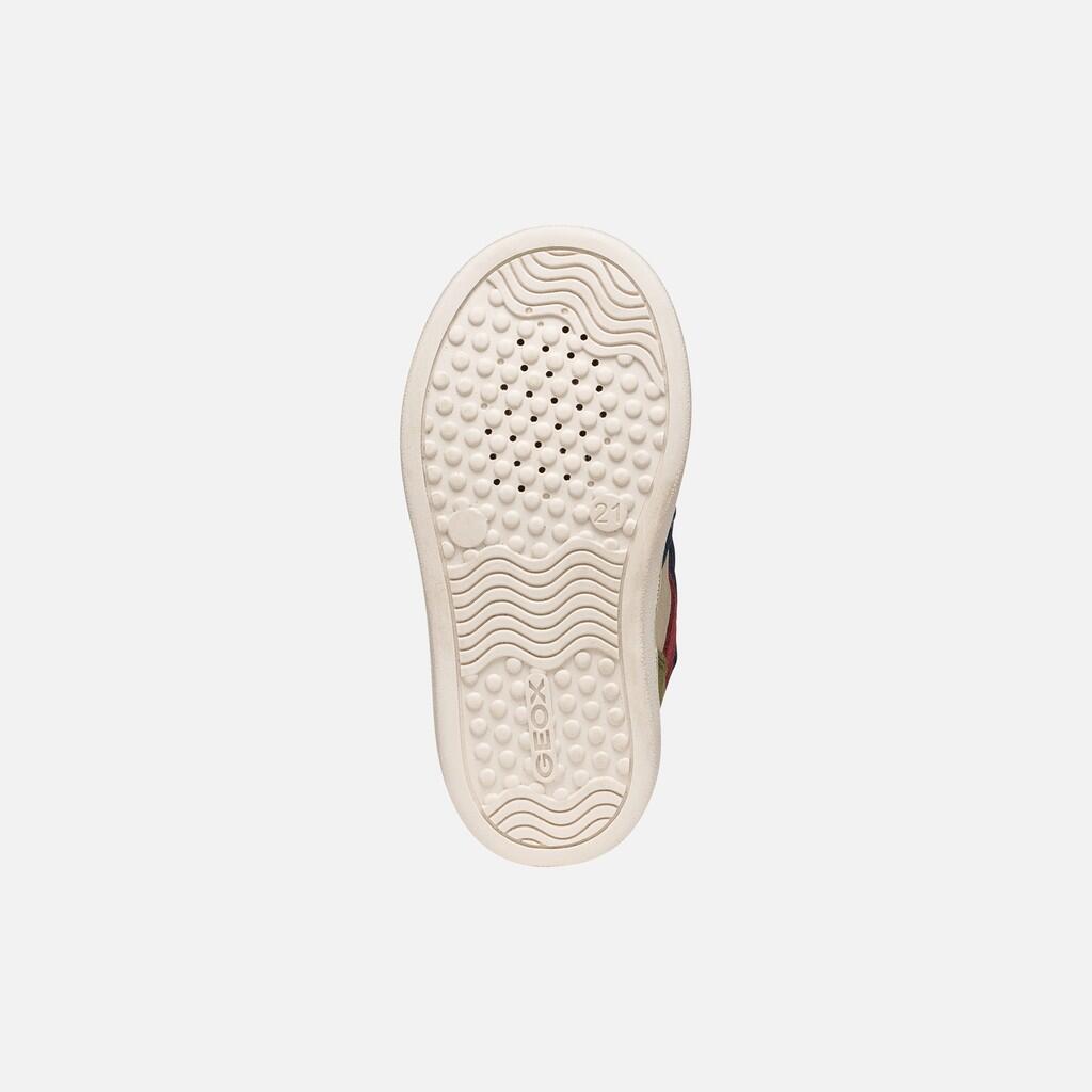 Baskets Bébé Garçon NASHIK BABY BOY Beige/Bleu Marine 7/7