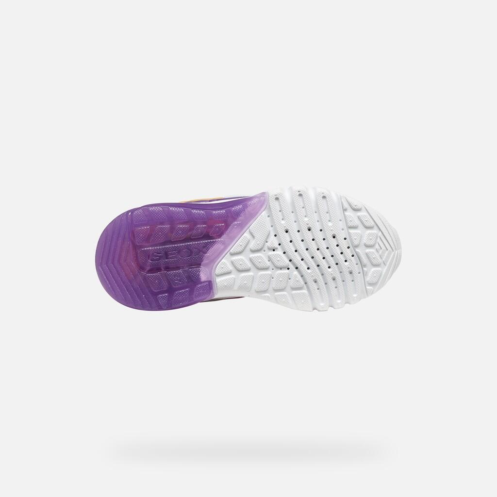 Baskets Fille J CIBERDRON GIRL Blanc/Rose 7/7