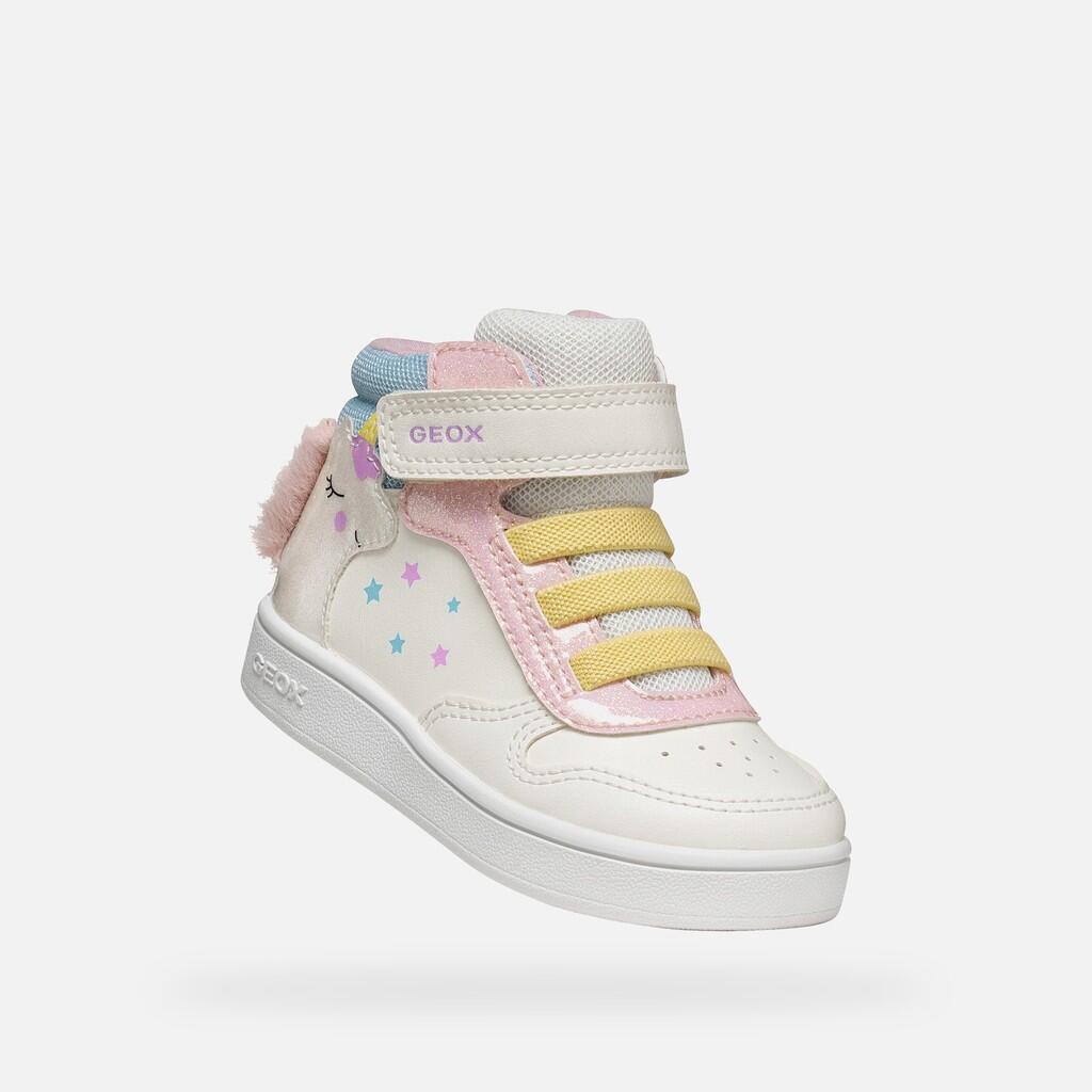 Baskets Bébé Fille ECLYPER BABY GIRL Blanc/Rose 5/7