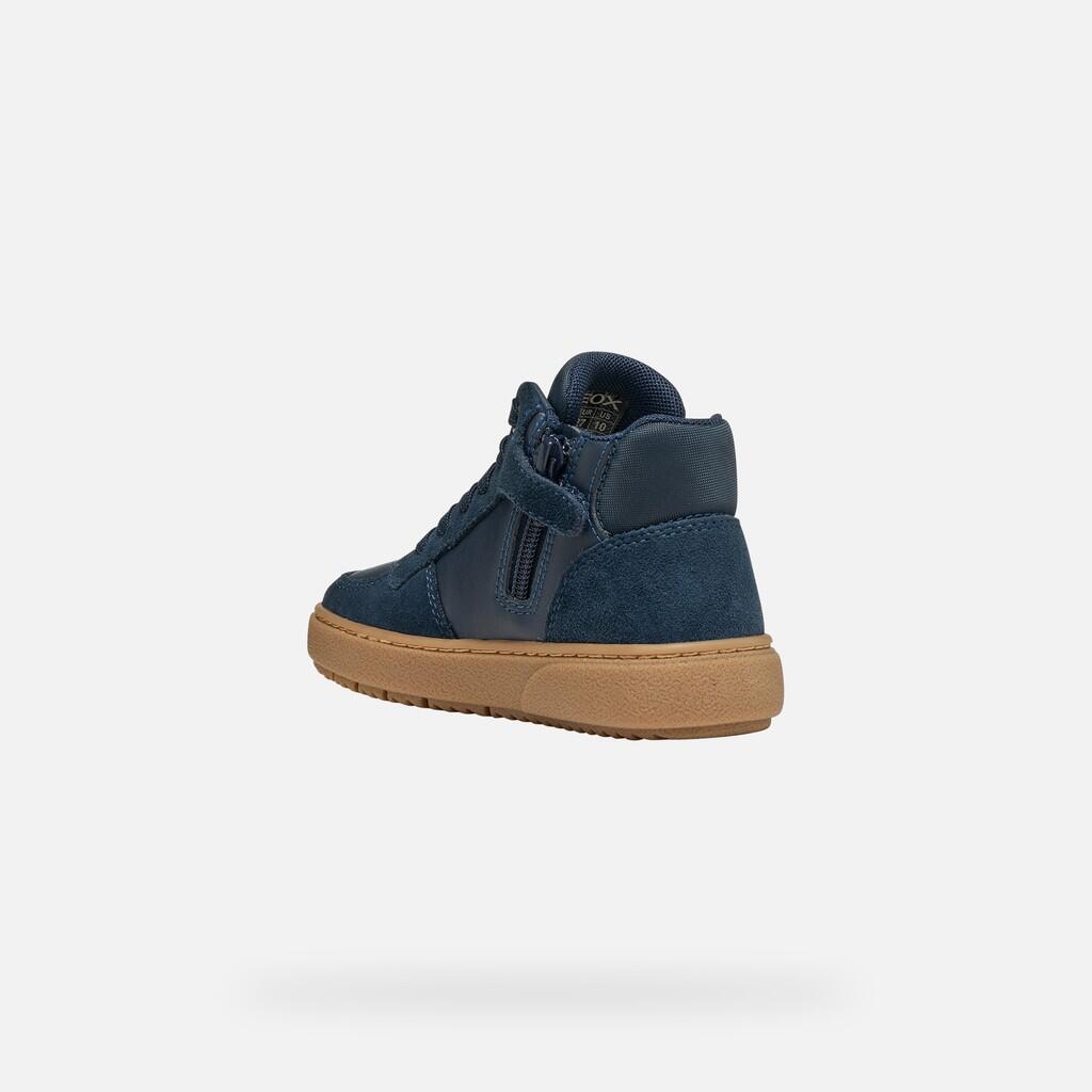 Baskets Garçon J THELEVEN BOY Bleu Marine/Vert Militaire 4/7