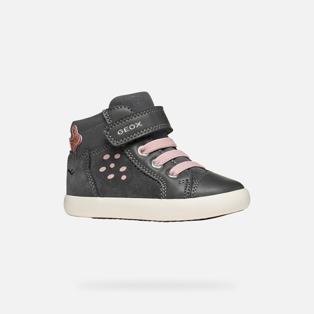 Baskets Bébé Fille GISLI BABY GIRL Gris Foncé 3/7