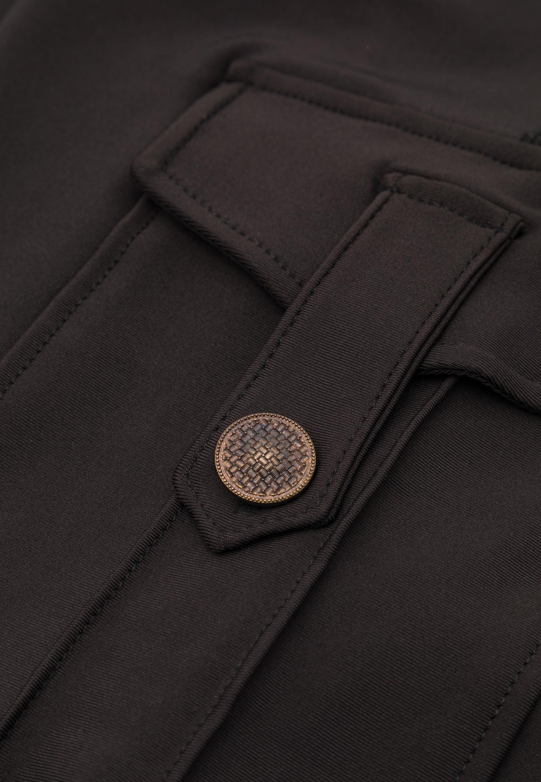 1122 Leggings Cargo in nero 4/4