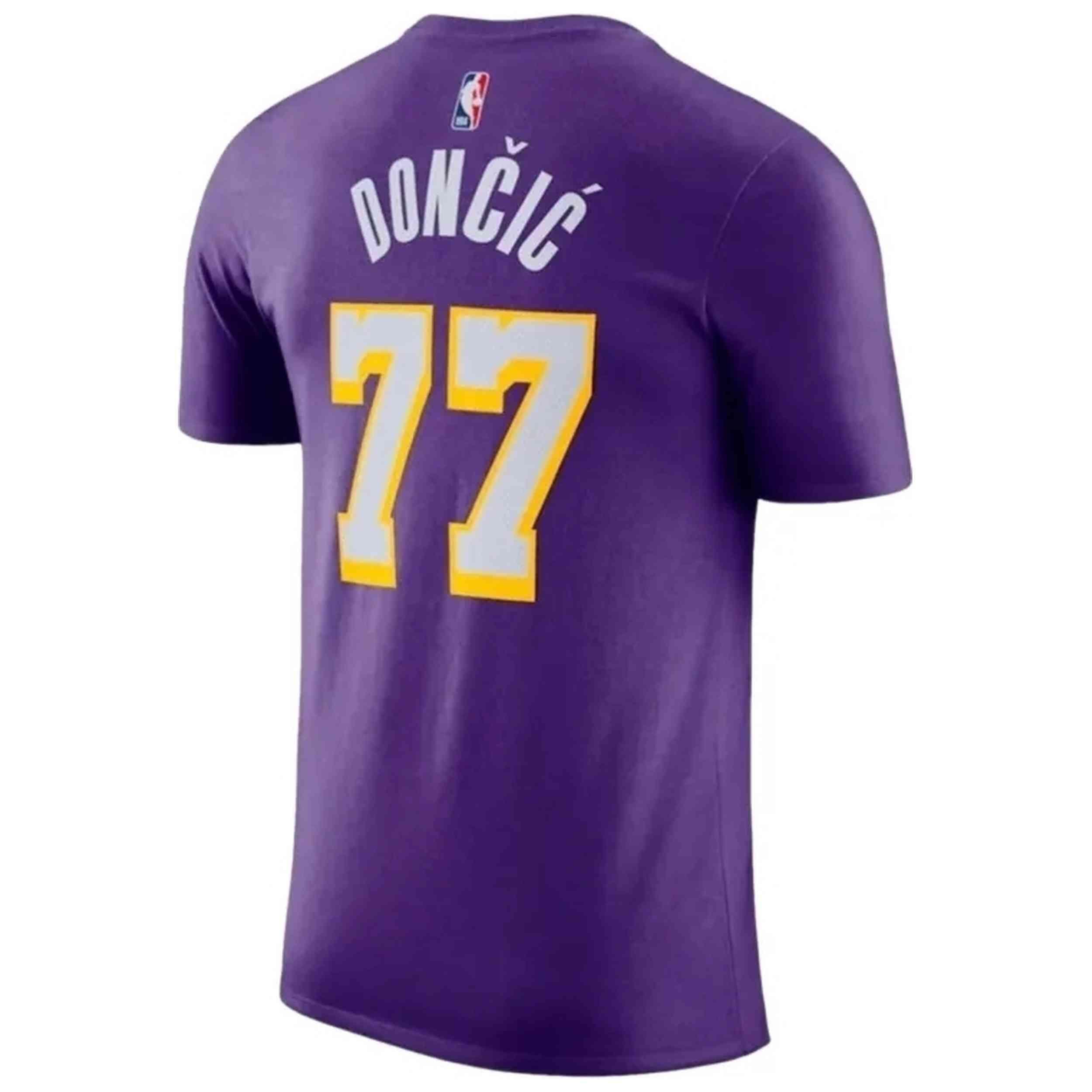 Camisa de basquete Nike modelo EY2B7HDC4S26-LAKLD para crianças 3/3