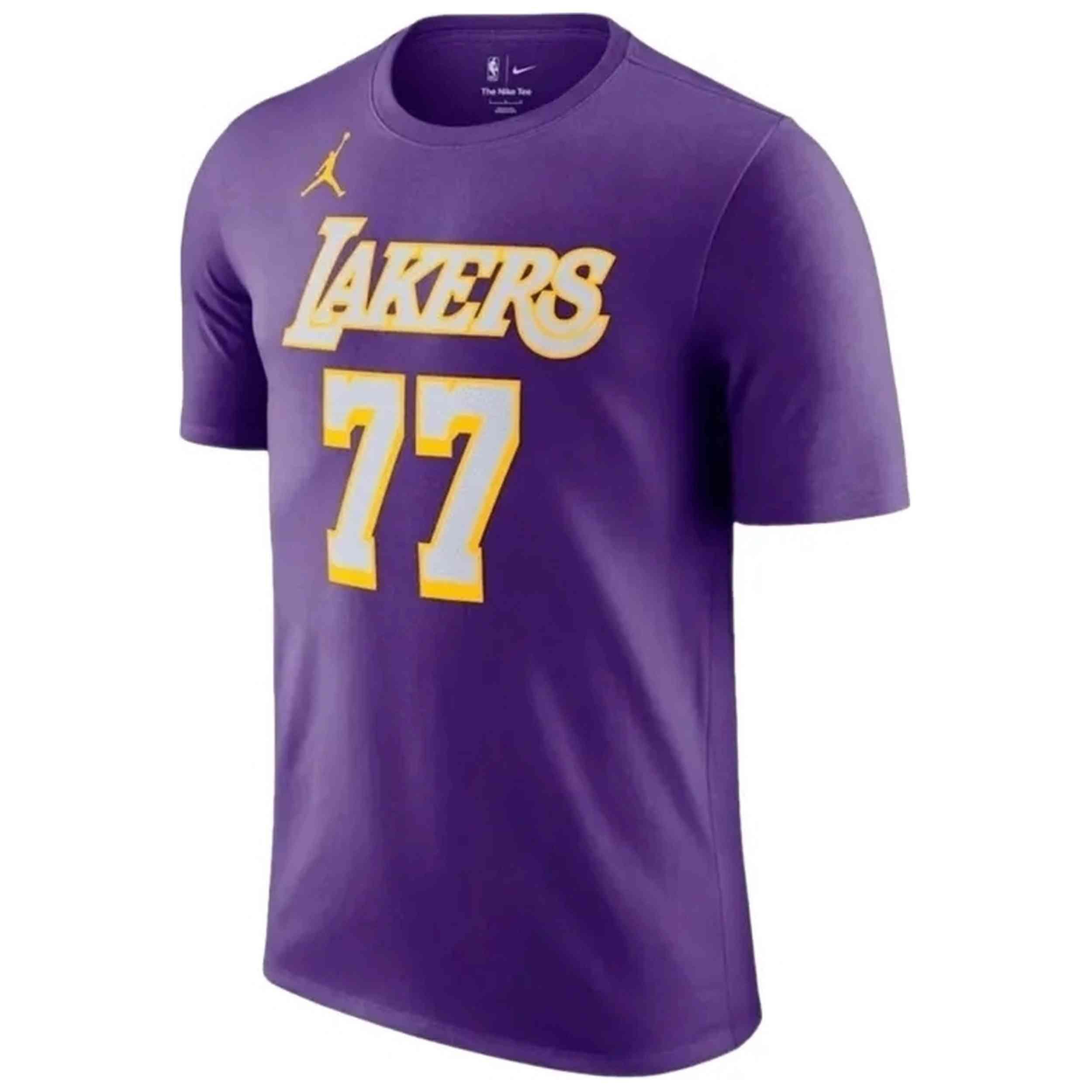 Camisa de basquete Nike modelo EY2B7HDC4S26-LAKLD para crianças 2/3