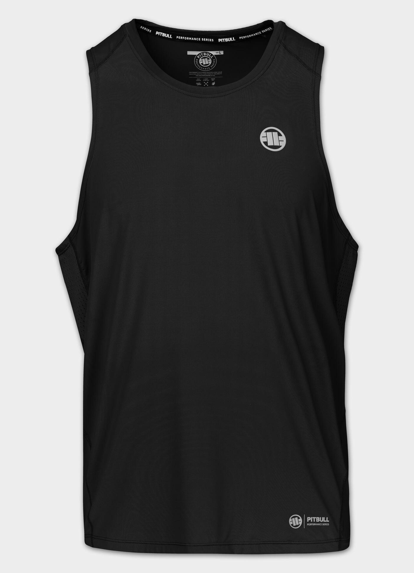 Męski Tank Top sportowy PITBULL treningowy oddychający Mesh RUNWAY