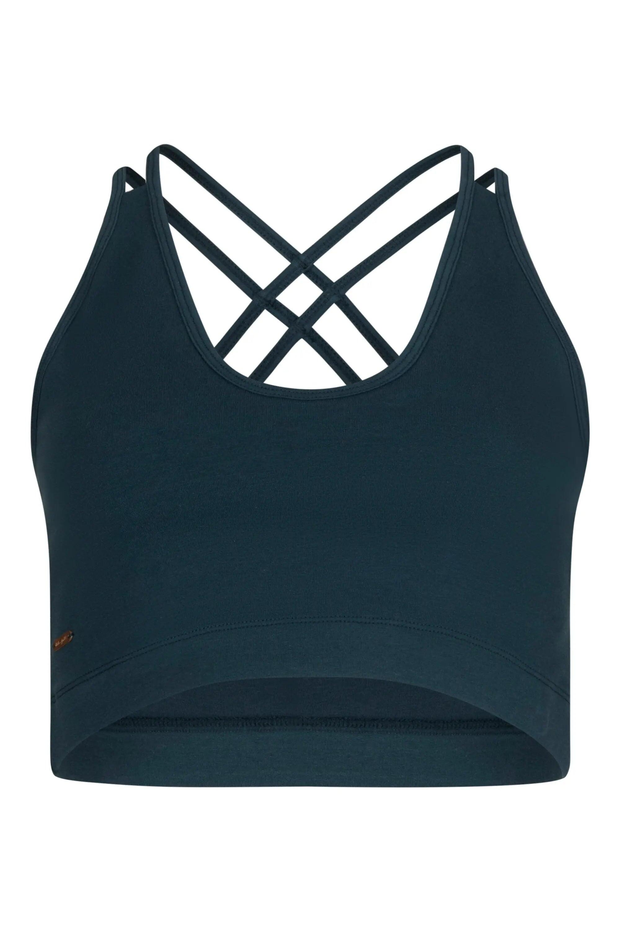 Brassière de Yoga Lyrais - Bleu/Gris 5/5