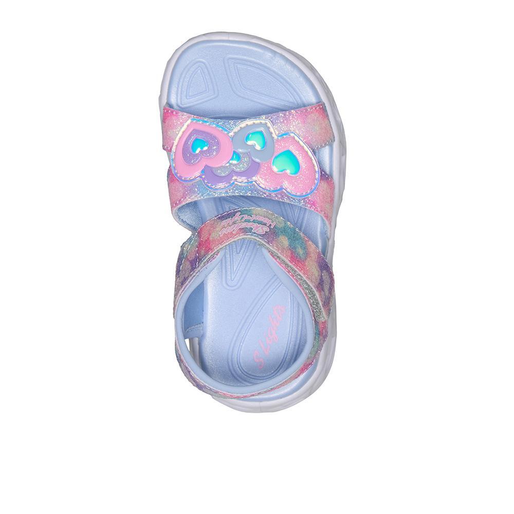 Sandalias Skechers Niña Hearts Lights Hearts Lights Multicolor Rosa 3/4