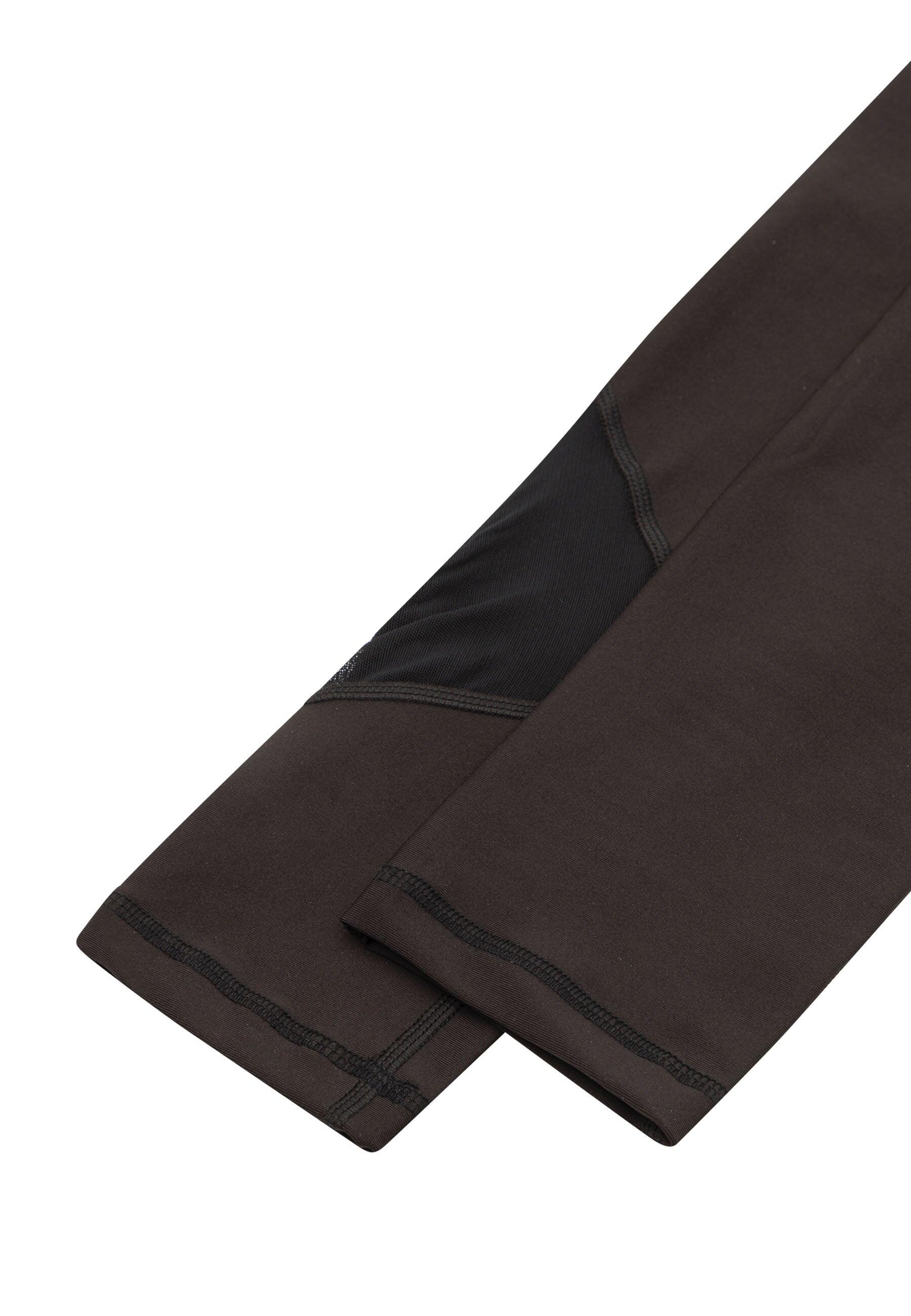 1017 Leggings sportivi con dettagli in tulle in nero 4/5