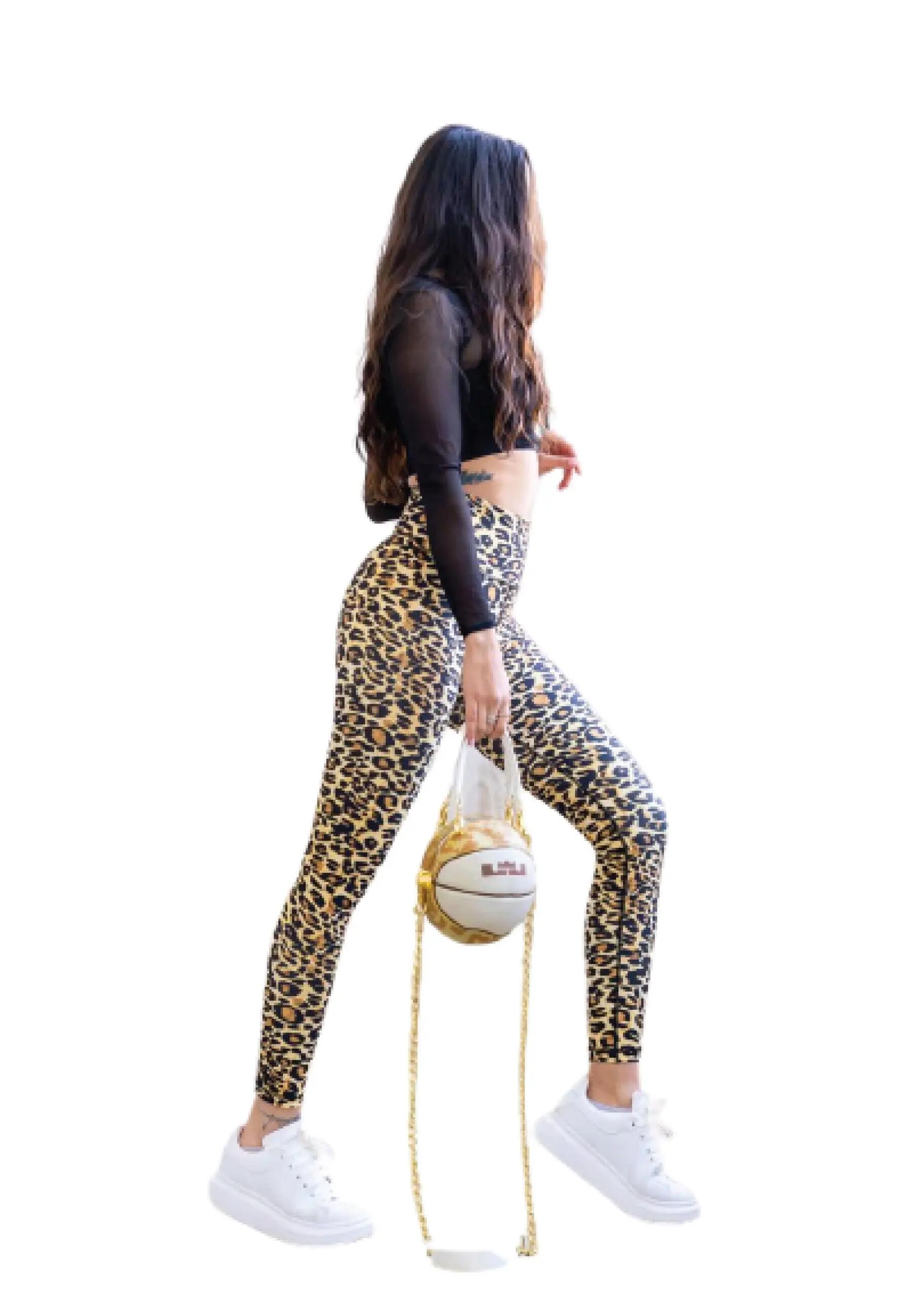 263 Extra High Waist Leggings in Leopard 3/6