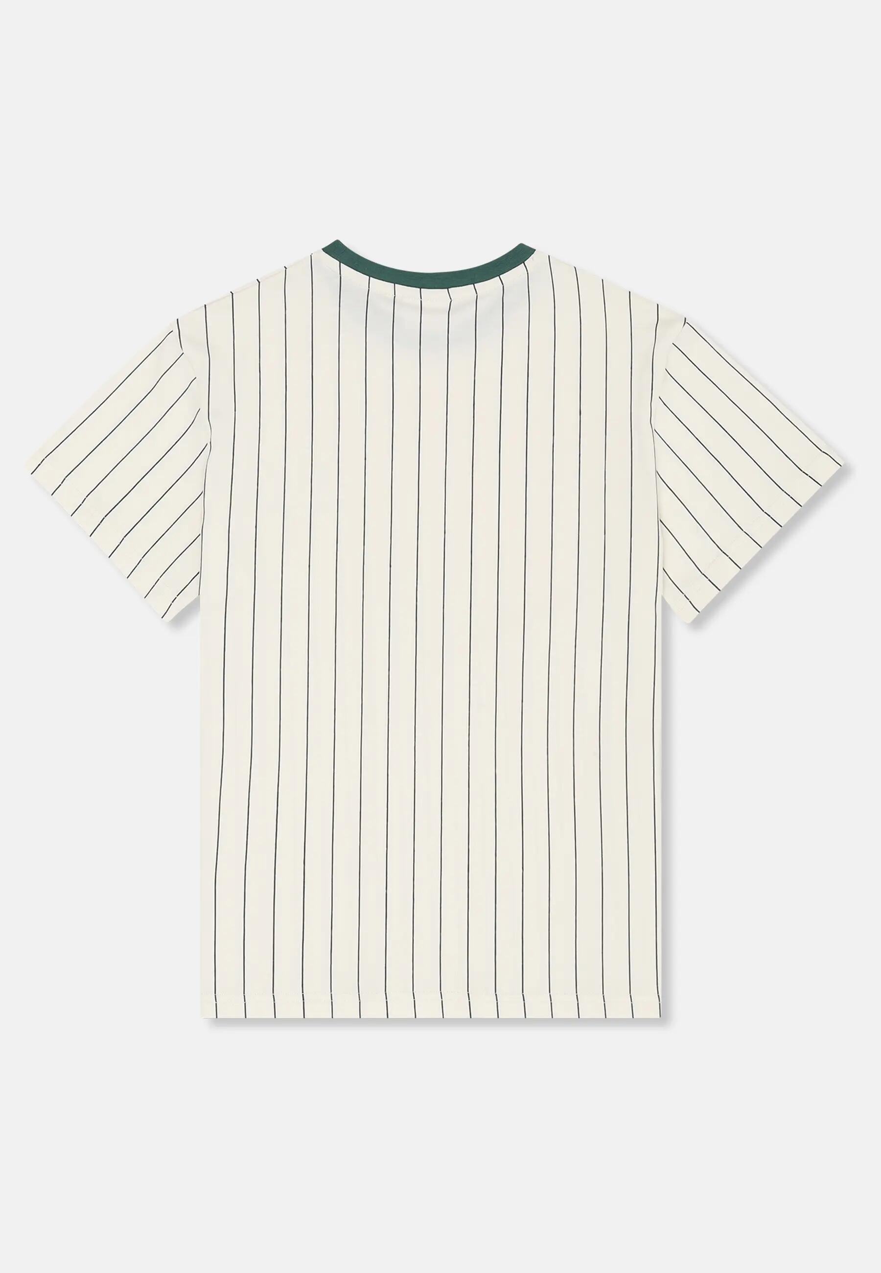 RIFREDI relaxed graphic pinstriped t-shirt 2/3