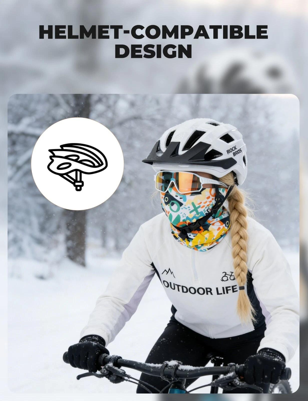 ROCKBROS Kinder Winter Sturmhaube 5/6