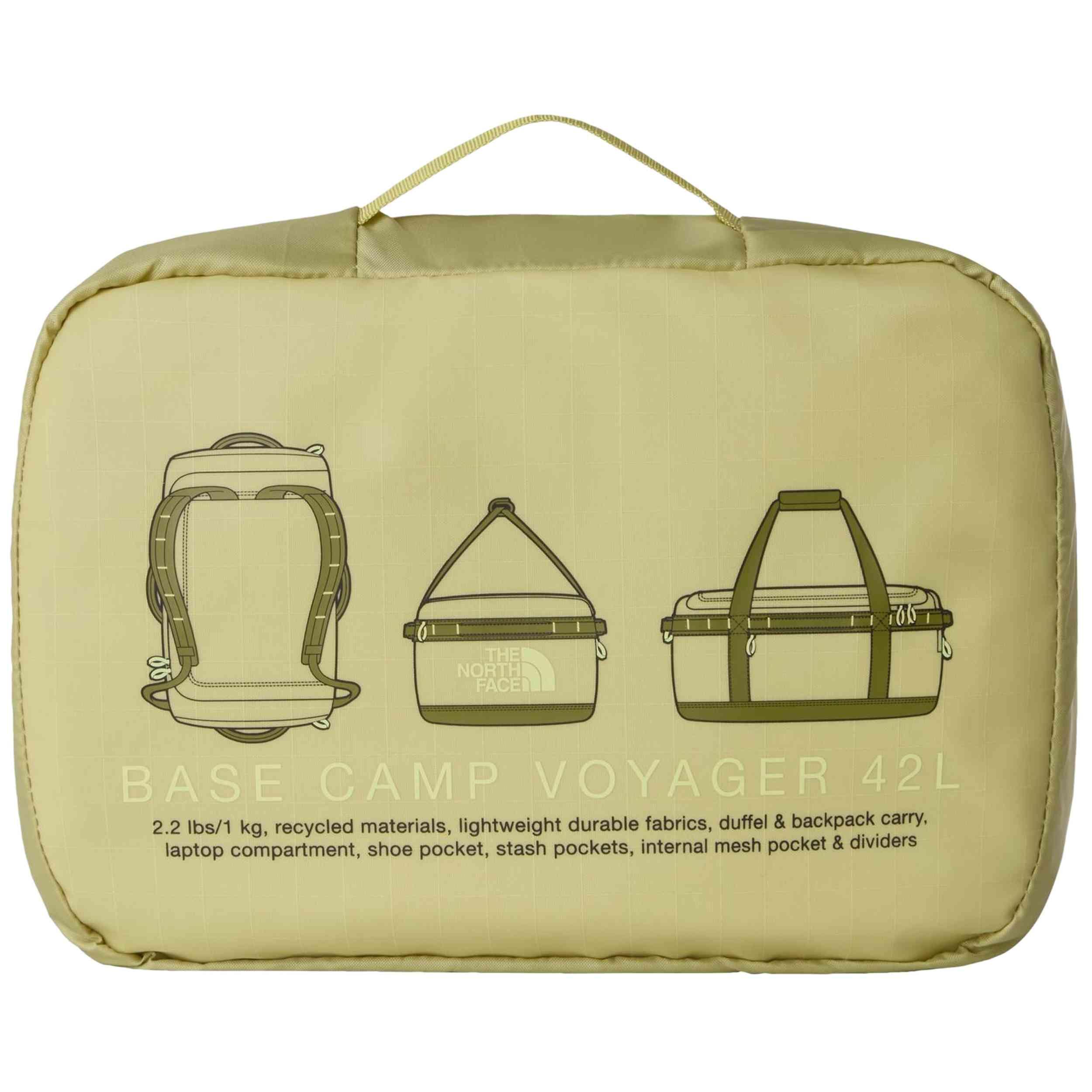 Bolsa de ginastica The north face modelo Base Camp Voyager Duffel para unissex 5/5
