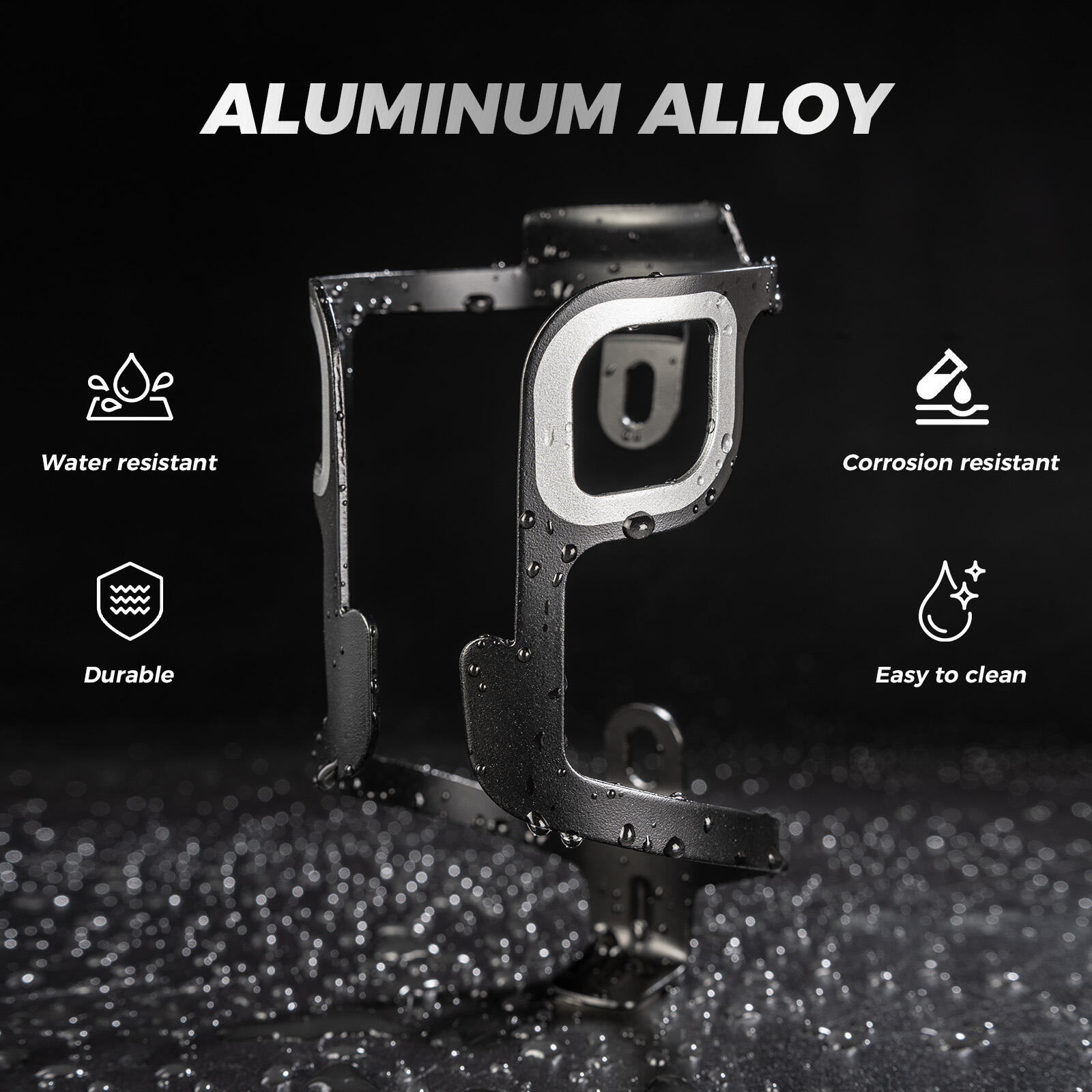 ROCKBROS Aluminium-Trinkflaschenhalter 4/7