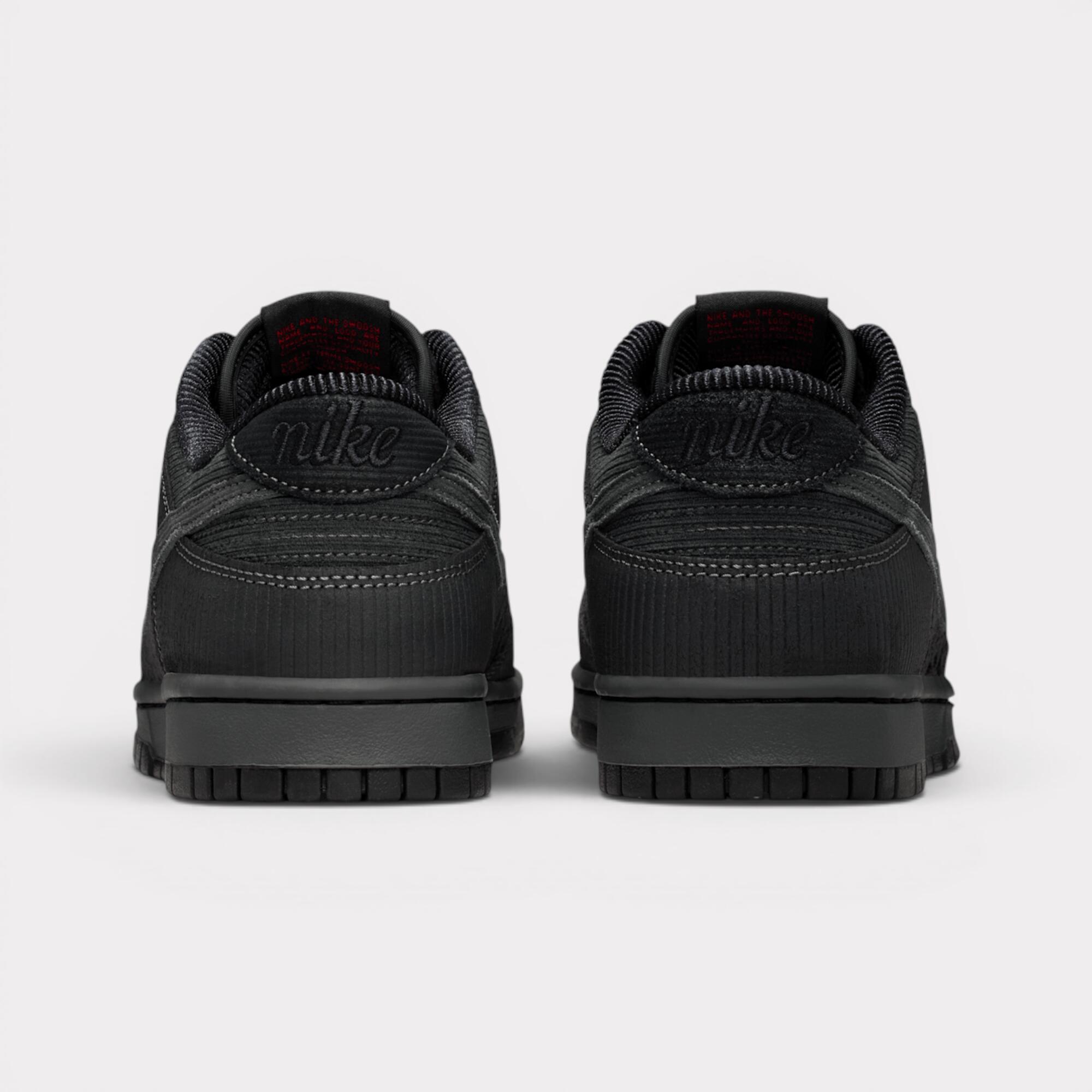 Nike Dunk Low Retro PRM - Black Corduroy 4/7