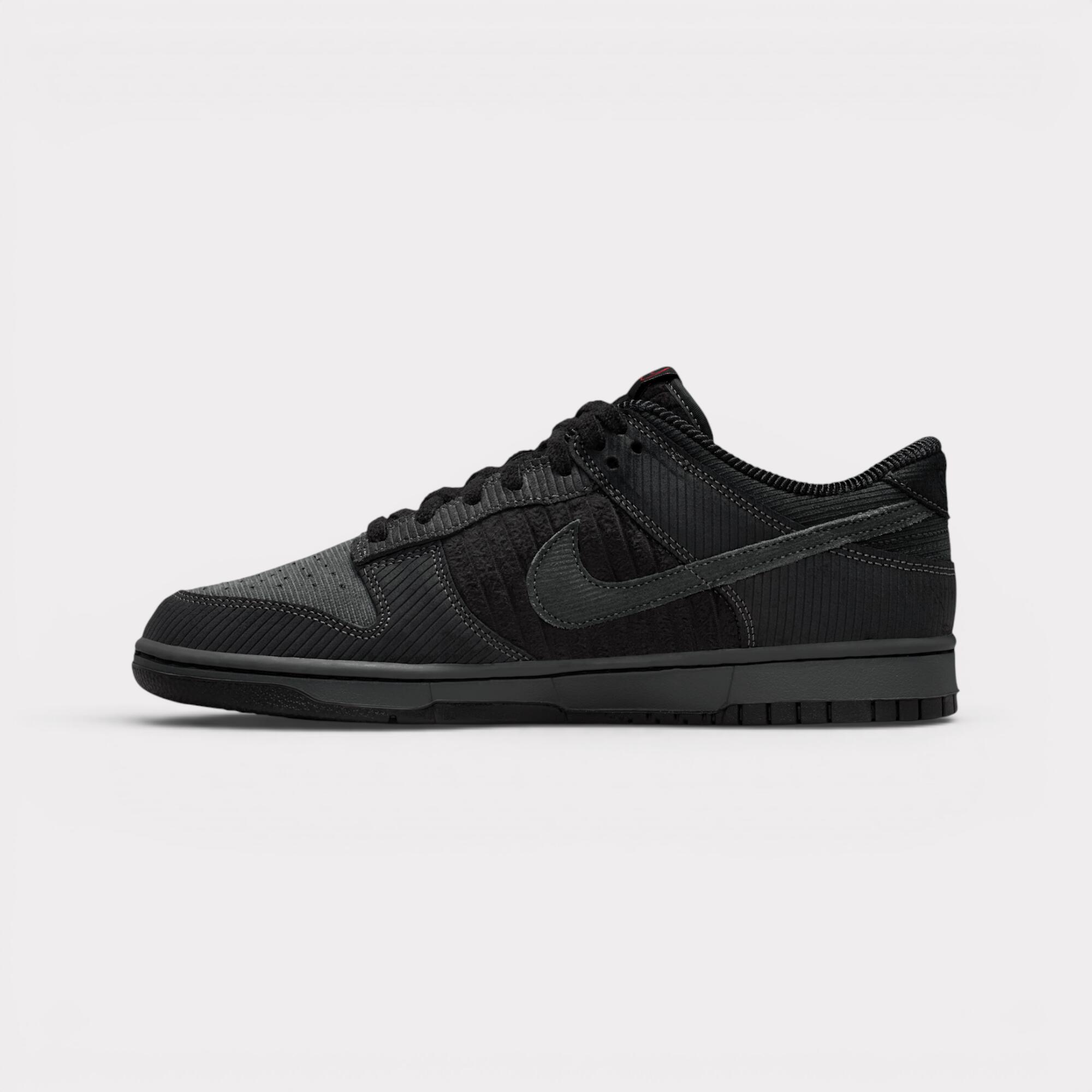 Nike Dunk Low Retro PRM - Black Corduroy 3/7