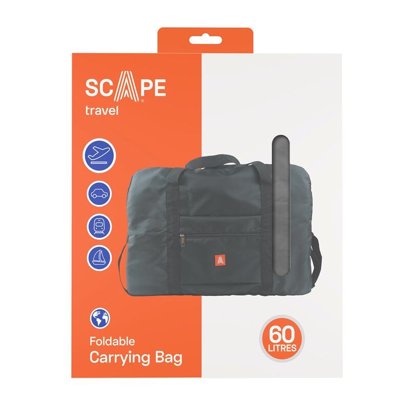 Scape Travel bolsa de viaje 60L gris 3/4