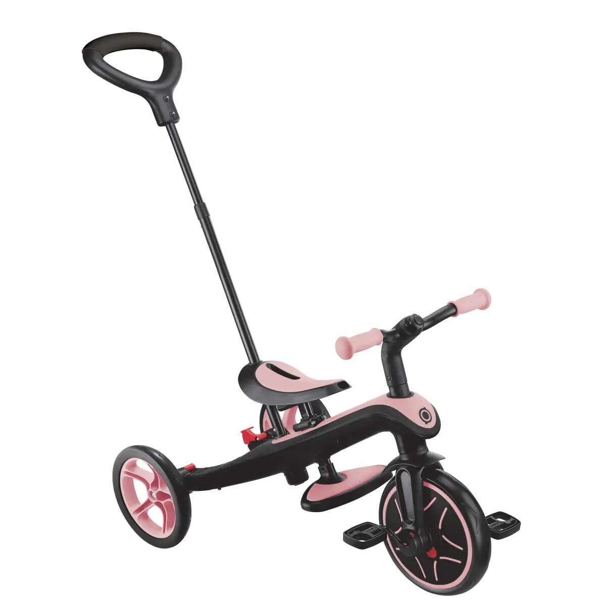 Tricycle évolutif pour bébé EXPLORER 4 en 1 - Rose pastel 2/5