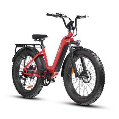 D9 elektrische fiets voor volwassenen, 48v15ah accu, 26×4.0" vetbanden.