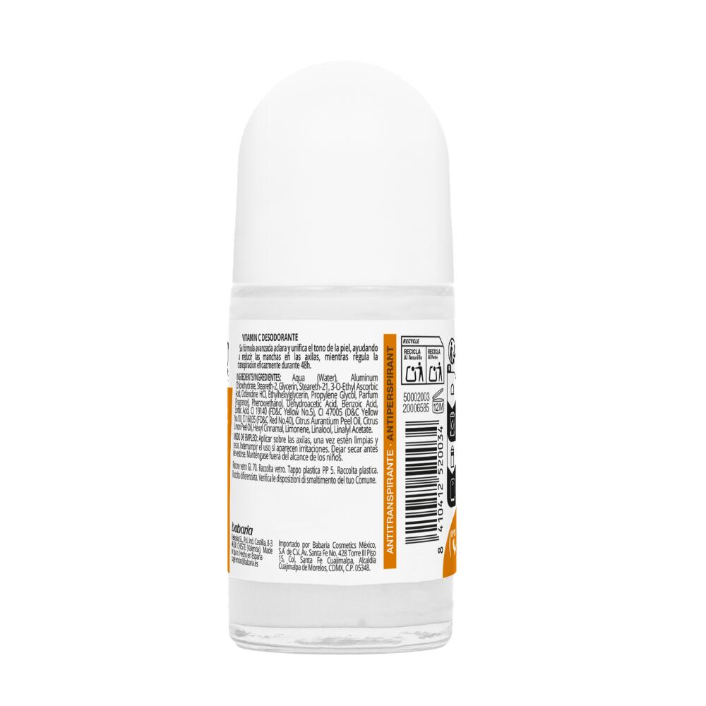 Desodorante roll-on Vitamina C 48h - Pack 3 3/3