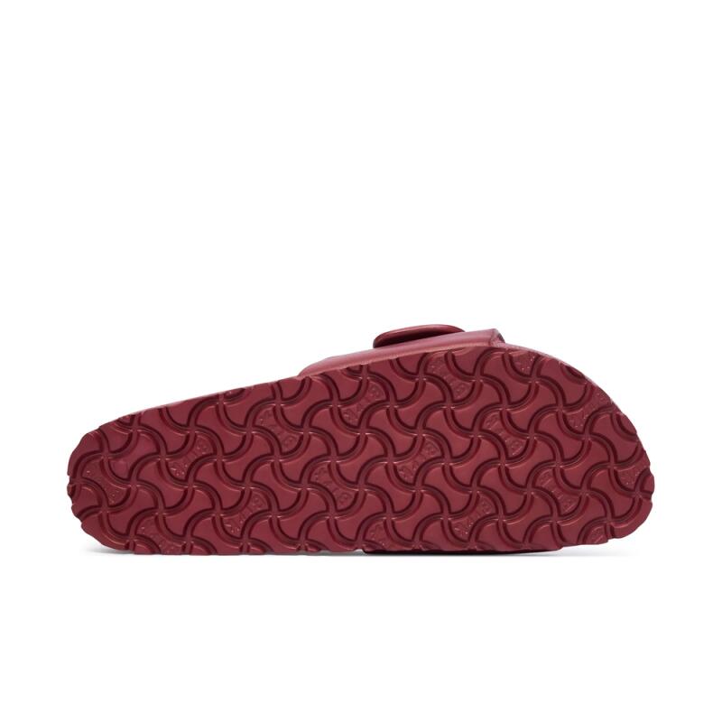 Sandalias Planas Mujer Birkenstock Madrid Big Buckle Eva Burdeos 4/4