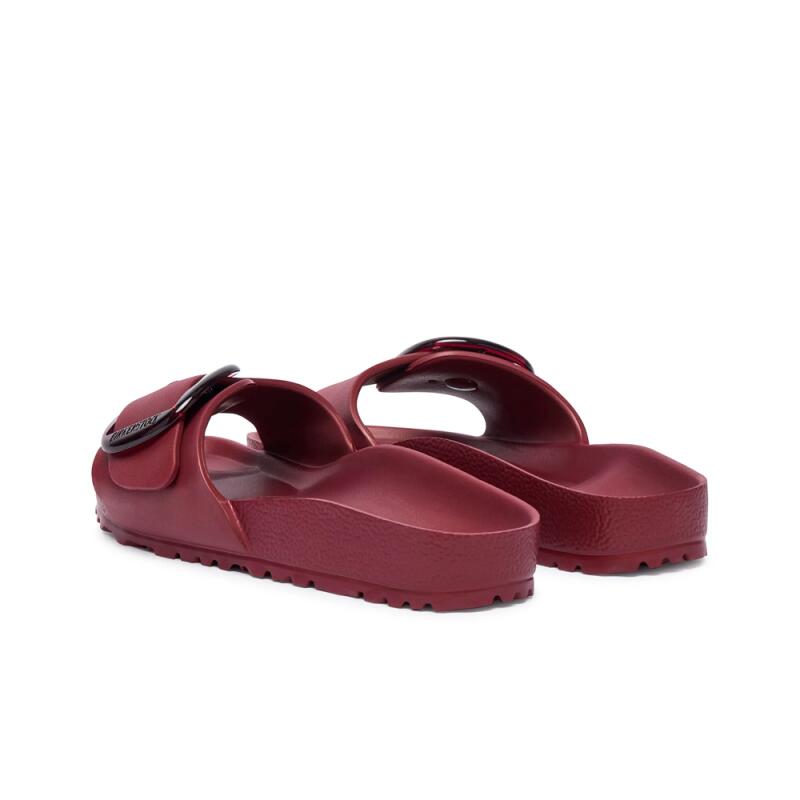 Sandalias Planas Mujer Birkenstock Madrid Big Buckle Eva Burdeos 3/4