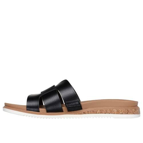 Klapki damskie Skechers 114707BLK 3/4