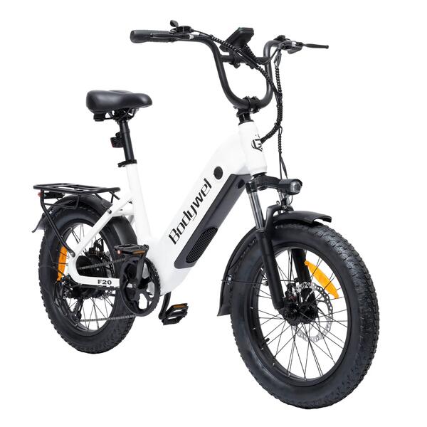 BODYWEL Bicicleta eléctrica para adultos Bodywel F20, batería de 48V 13,5Ah