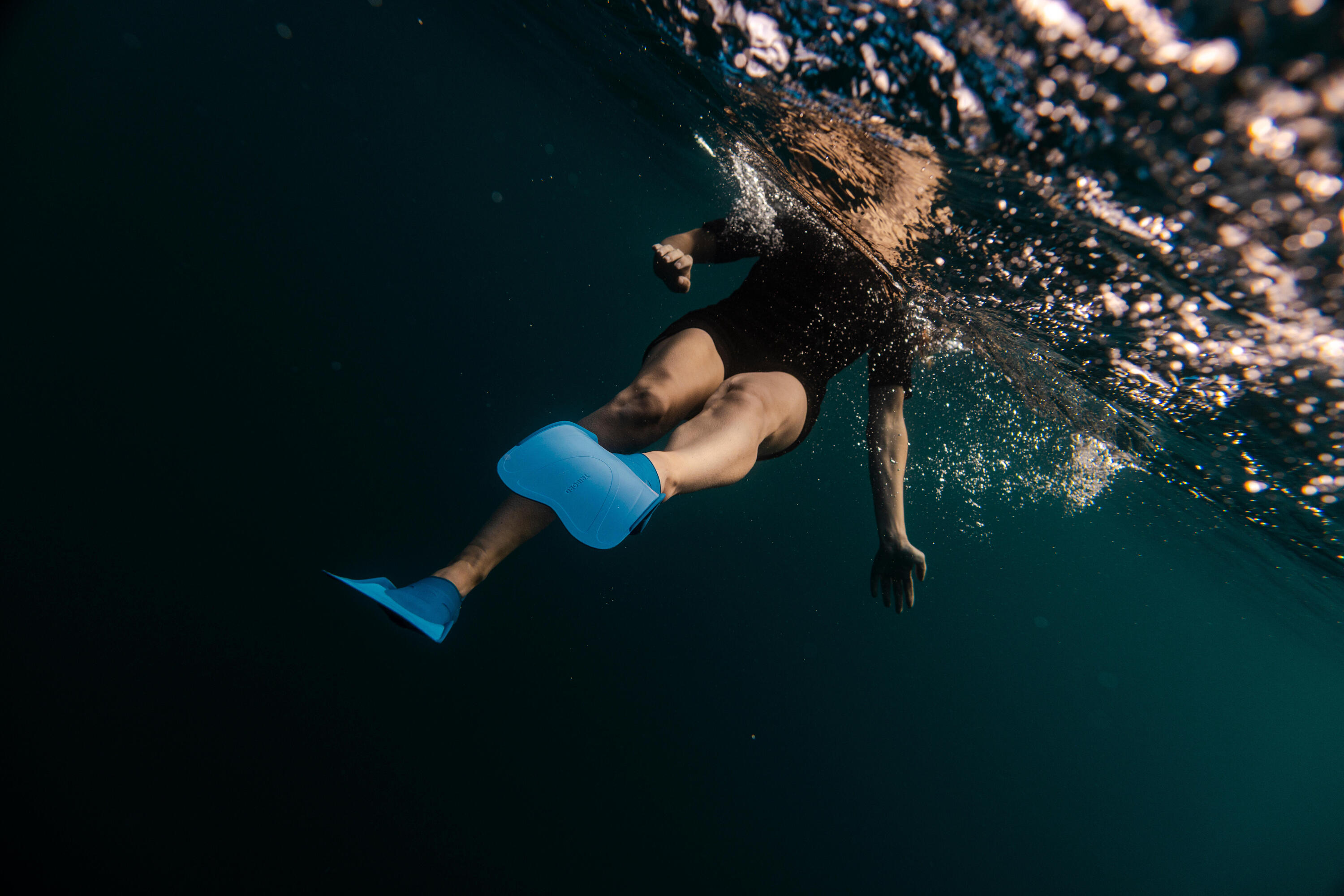 Second Life - Płetwy do nurkowania i snorkelingu Decathlo... - Stan Bardzo Dobry 8/9