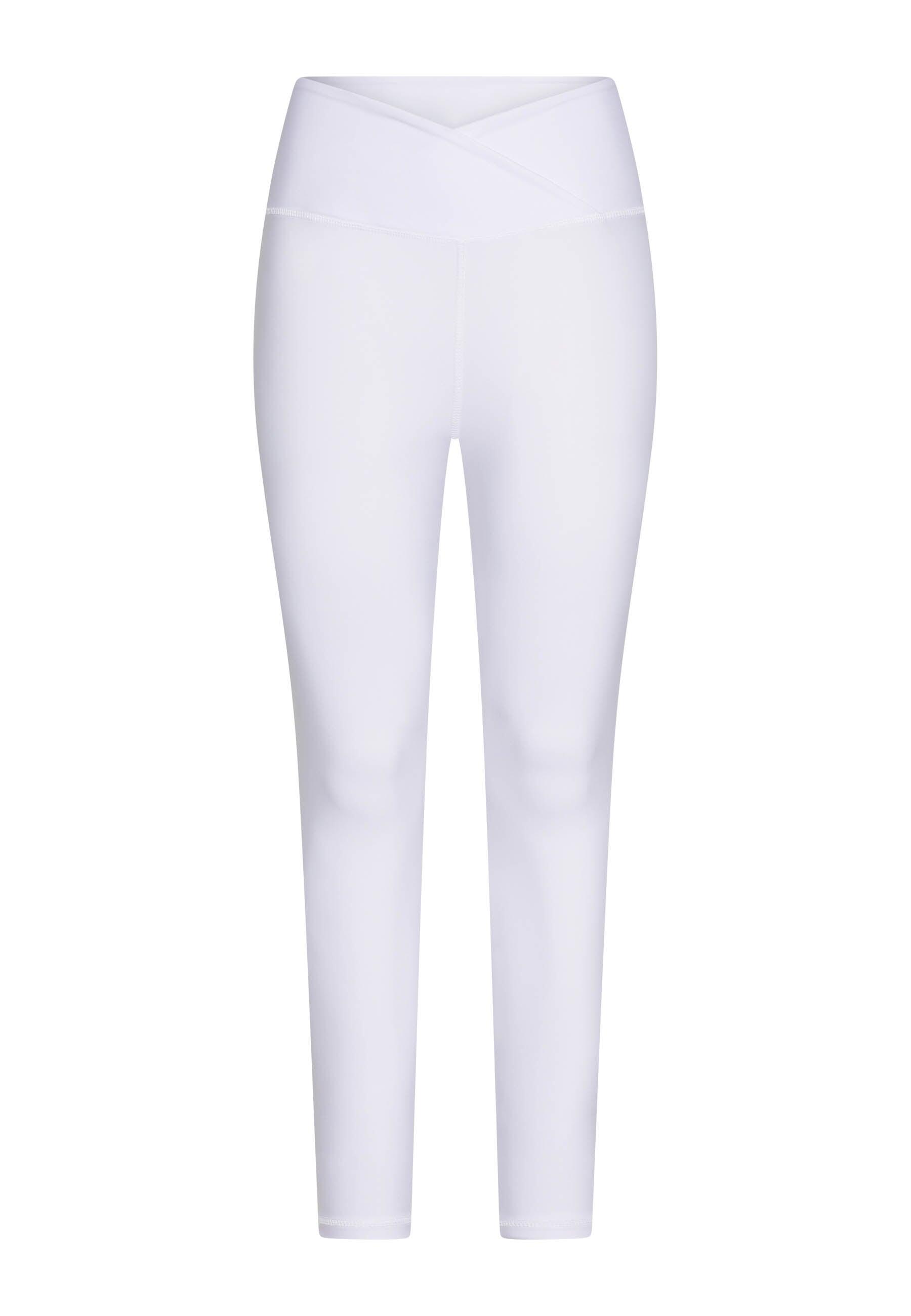1085 Leggings a vita alta in bianco 2/3