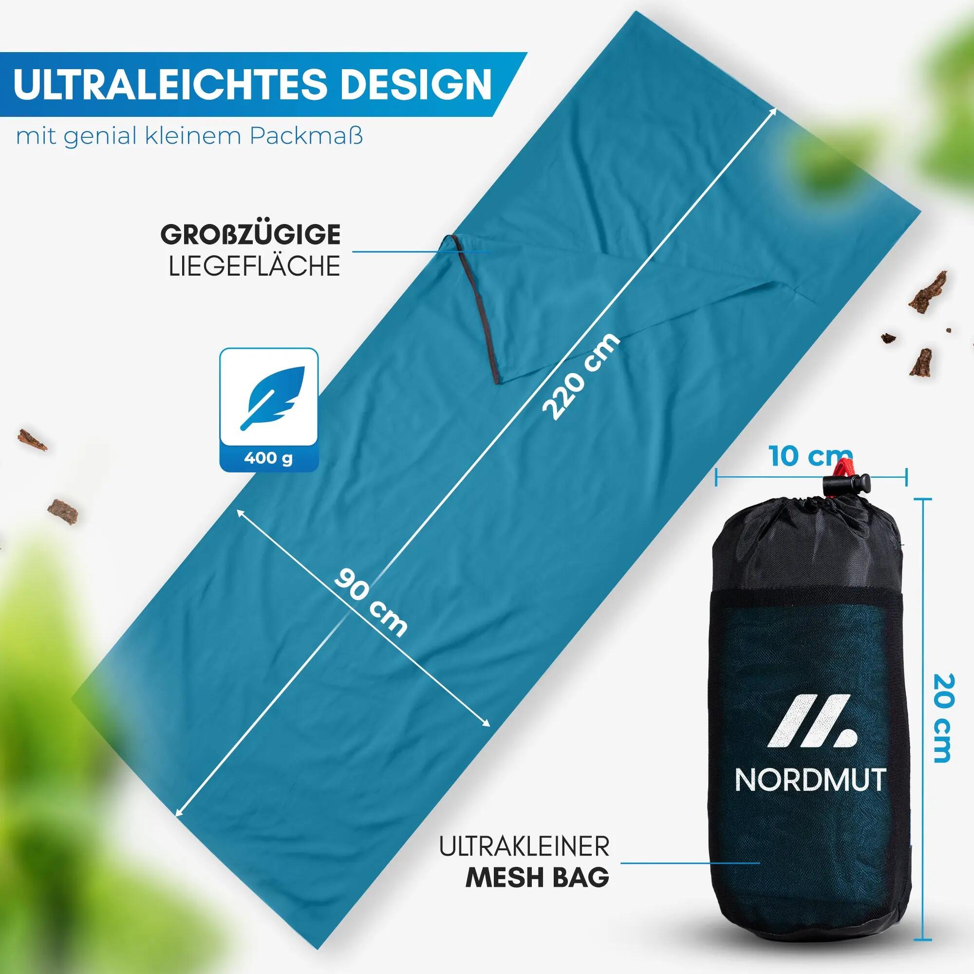 Unisex - Camping - Hüttenschlafsack - leicht - Nijak 5/5