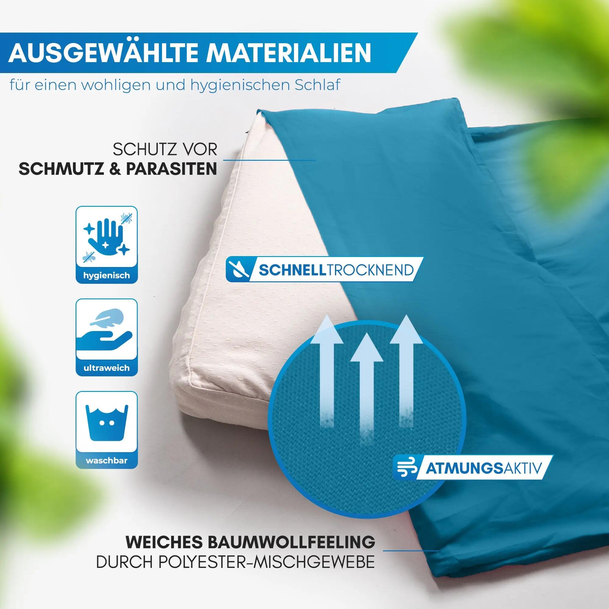 Unisex - Camping - Hüttenschlafsack - leicht - Nijak 2/5