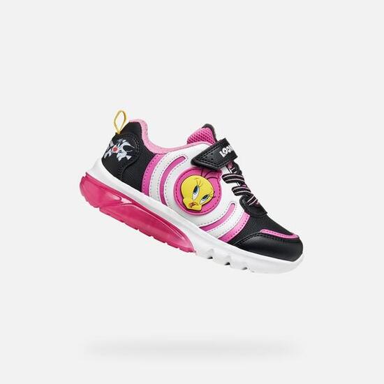 Baskets Fille CIBERDRON GIRL Noir/Rose