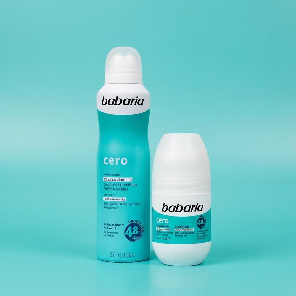 BABARIA  Desodorante Mujer y Hombre en Spray 6/7