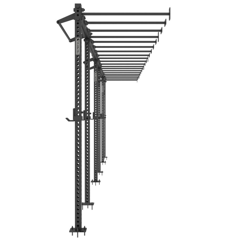 Rig fonctionnel mural + barres de singe Cross Training, 3 places | Fitness Tech 6/7