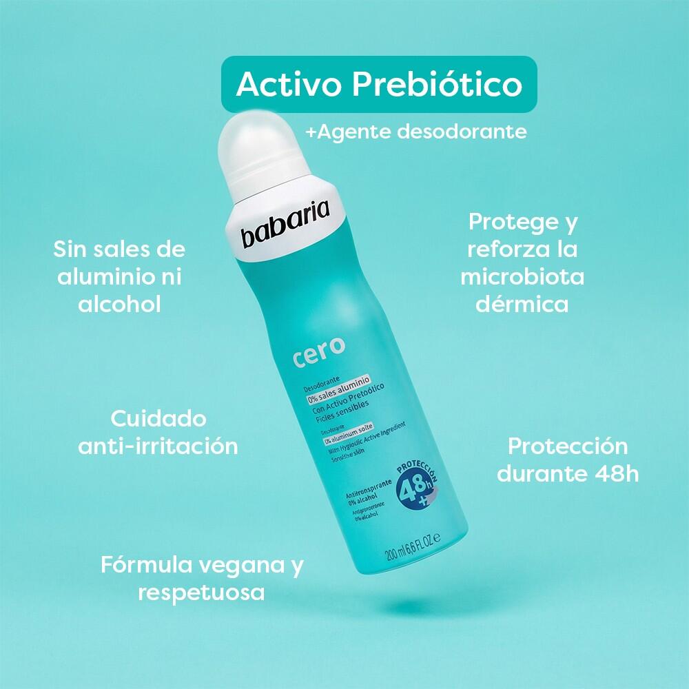 BABARIA  Desodorante Mujer y Hombre en Spray 5/7